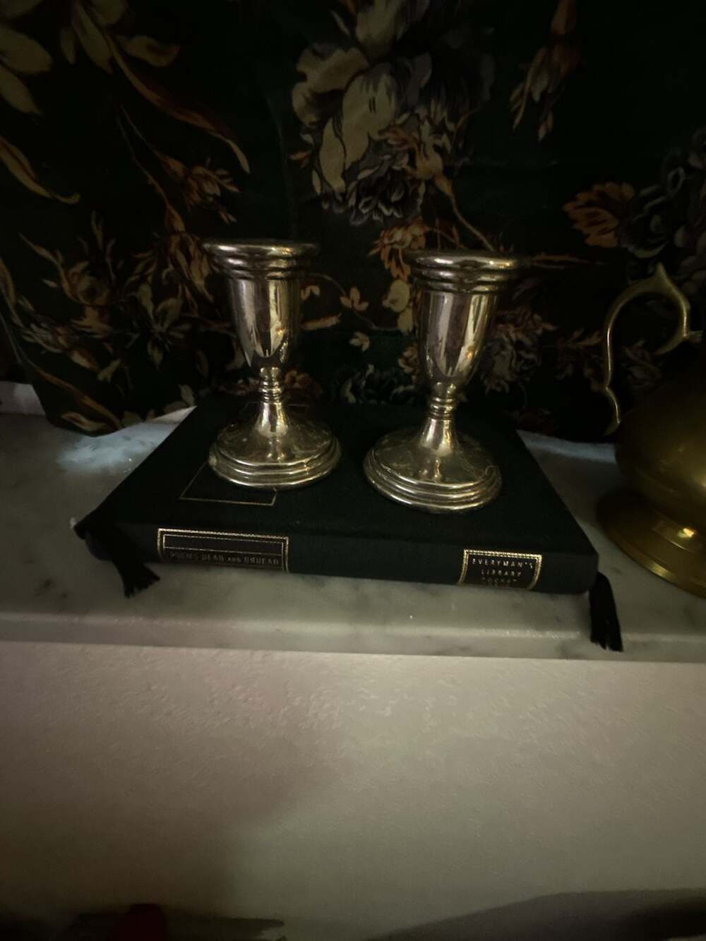 Vintage Silver Plated Candlestick Holders Set of 2